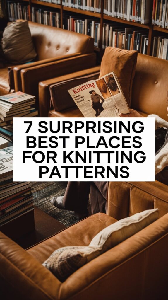 best places for knitting patterns