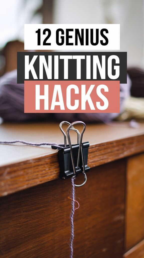 knitting hacks