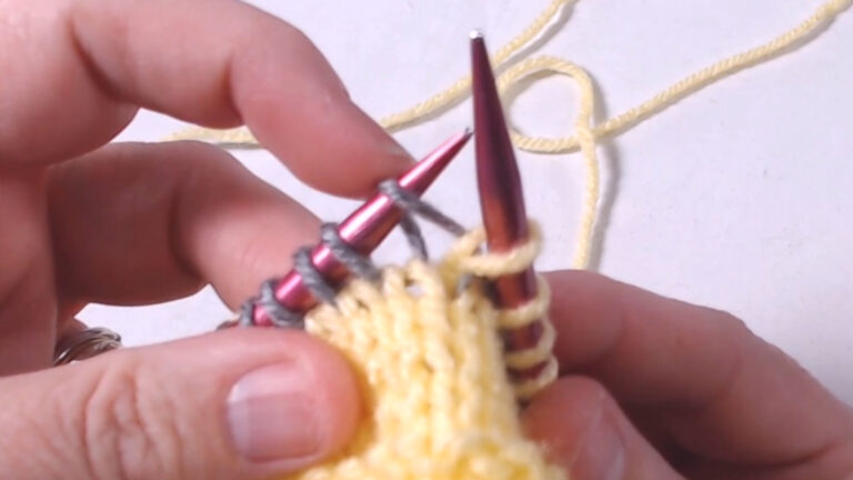 How to Tink Knitting