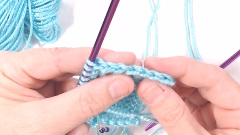 Slipped Stitch Edge