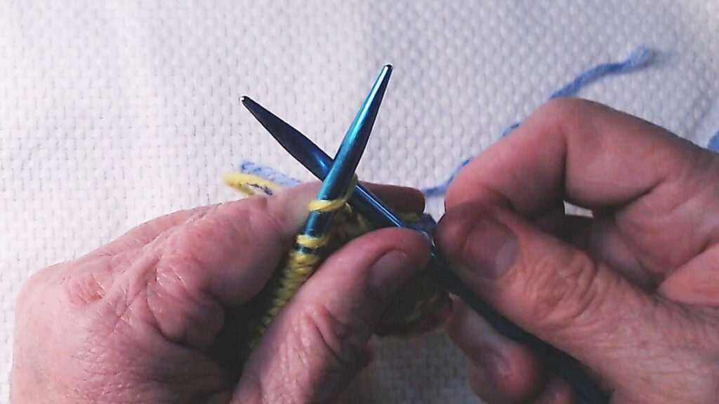 knit one more stitch