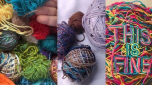 From Clutter to Comfort: What My Scrap Yarn Taught Me About Letting Go