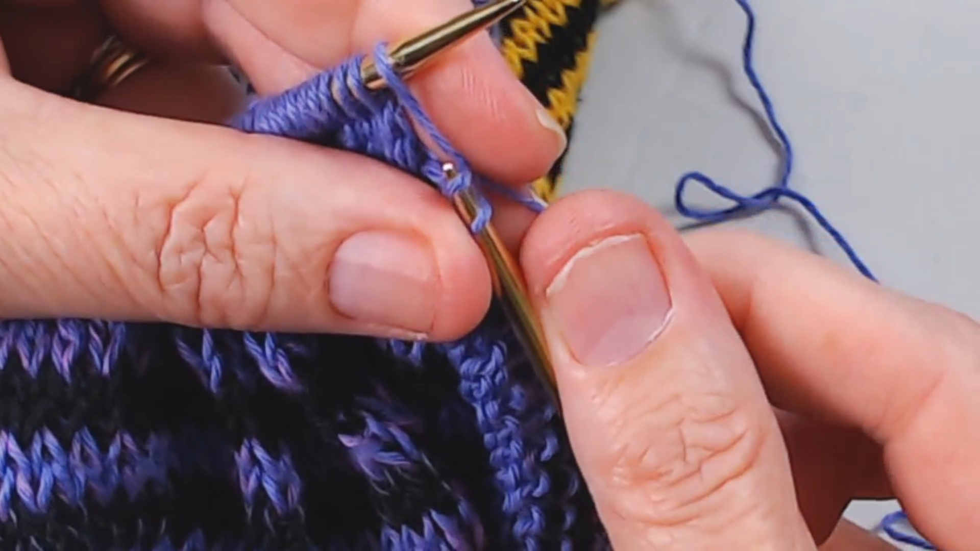 How to Undo Cast Off Row and Put Stitches Back on the Needle