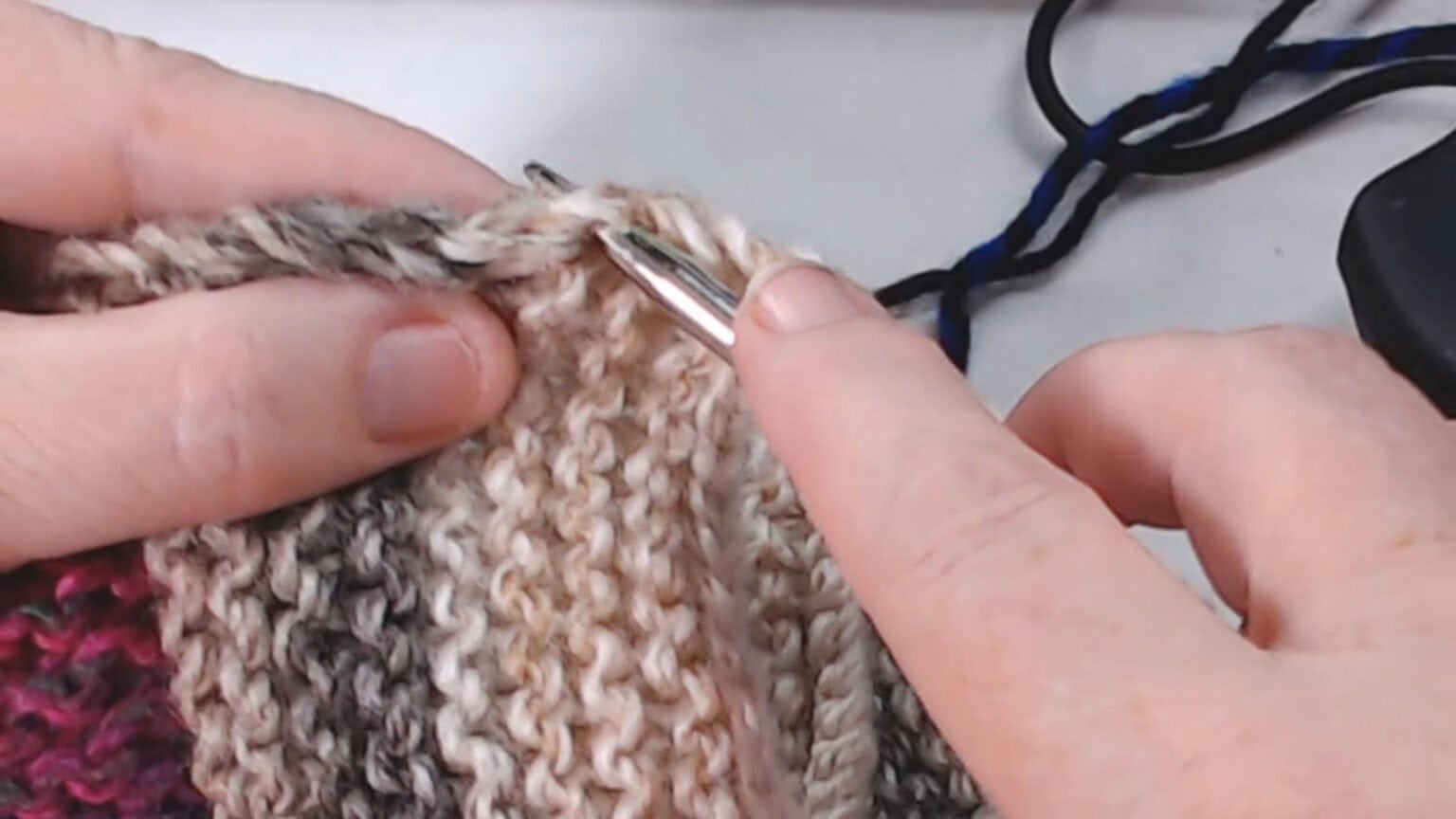 How to Pick Up Stitches Along an Edge | Slip Stitch vs Cast-Off Edge