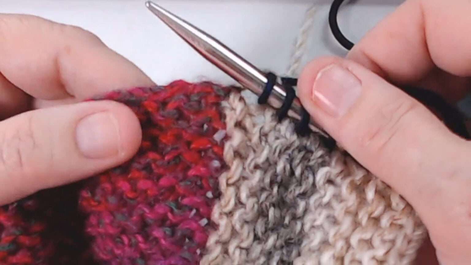 How to Pick Up Stitches Along an Edge | Slip Stitch vs Cast-Off Edge
