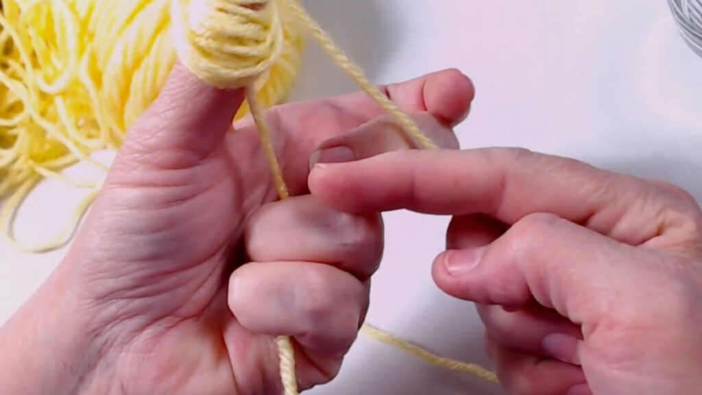 Anchor Tail on Thumb
